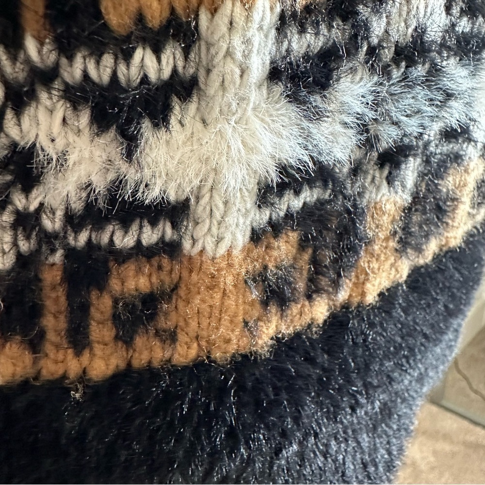 Ann Taylor fair isle cropped cardigan - Picture 6 of 11